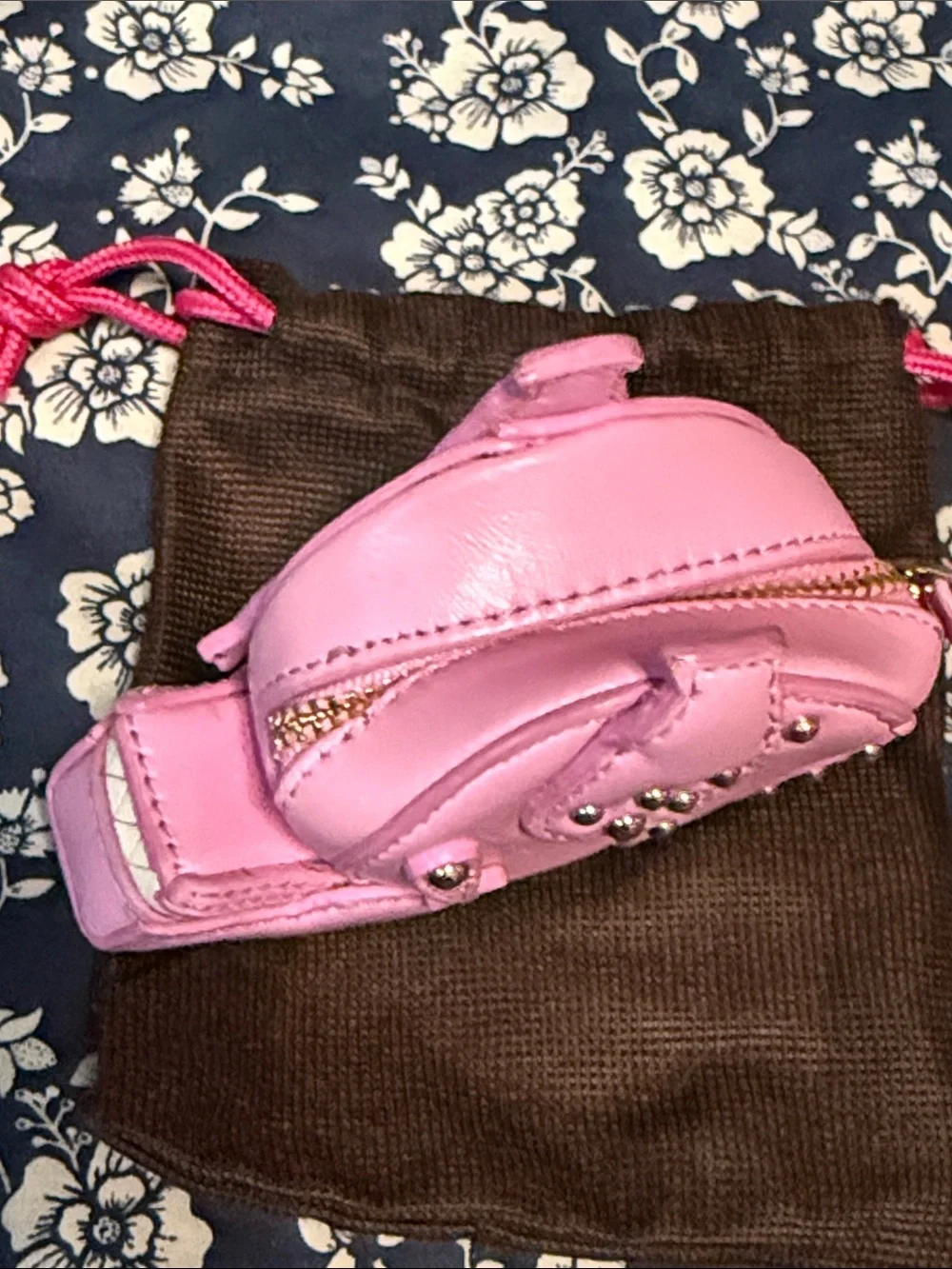 kate spade Pink Dinosaur Key & Card Holder